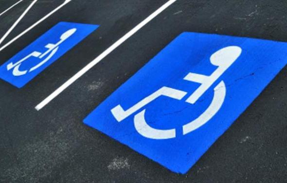 accessible parking space